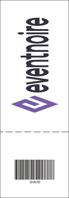 Ballet General Admission Ticket Product Back