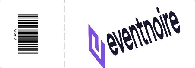 Cool Christmas General Admission Ticket 002 Product Back