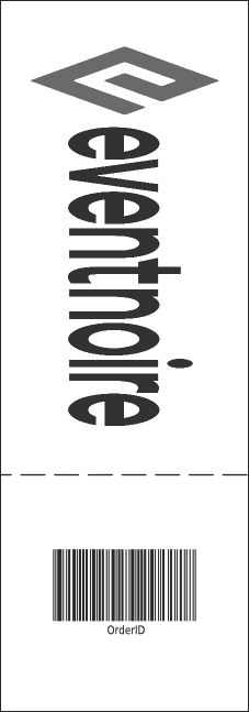 Baseball General Admission Ticket 001 Product Back