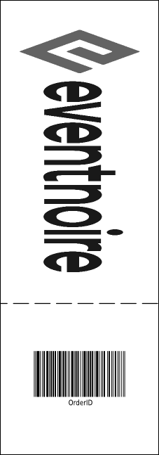 Volleyball General Admission Ticket 001 Product Back