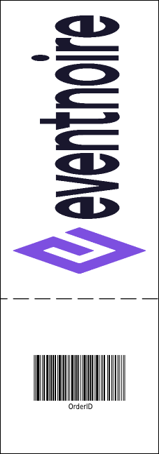 Christmas Tree General Admission Ticket 001 Product Back