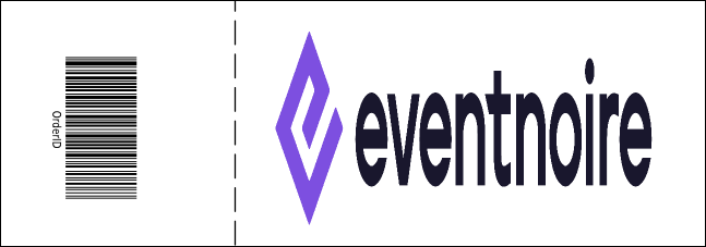 Pink Two-Tone General Admission Ticket Product Back