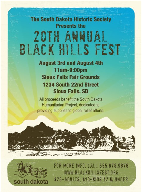 South Dakota Invitation