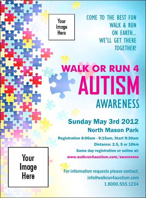 Autism Awareness Invitation