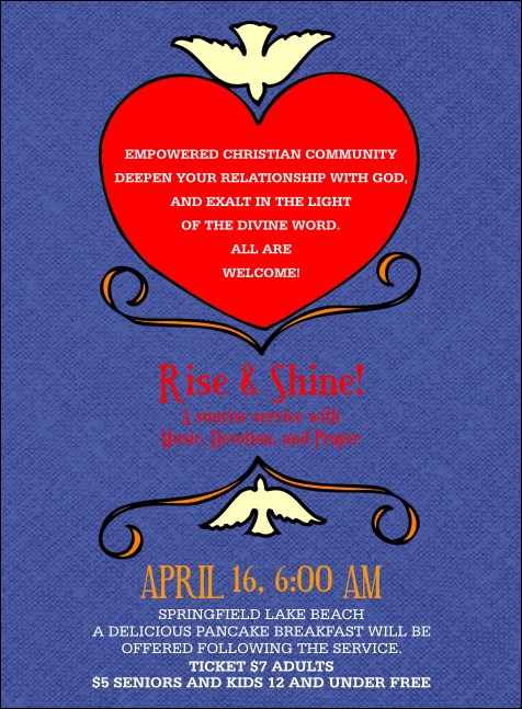 Big Heart Purple Invitation Product Front