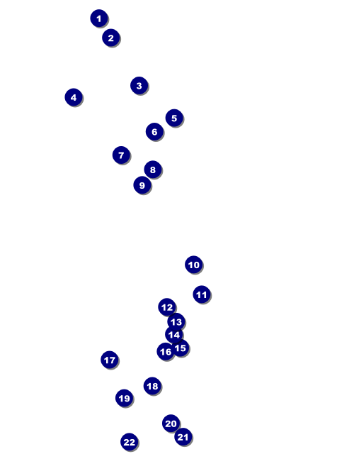 Columbus Invitation Front Field Markers