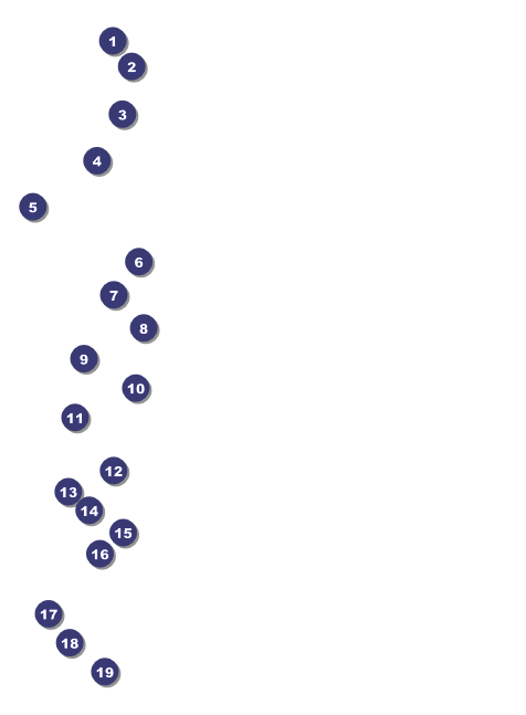 Nature Series - Blue Ocean Invitation Front Field Markers