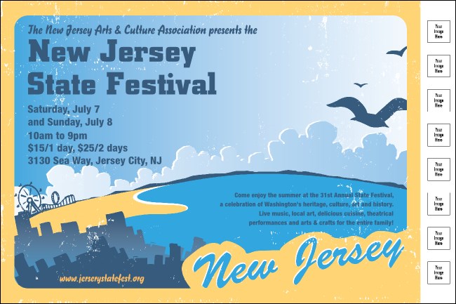 New Jersey Poster Product Front