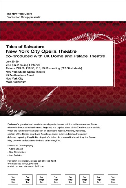 Opera Poster Product Front