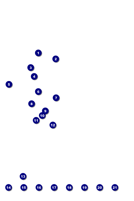 Hip Hop BW Poster Front Field Markers