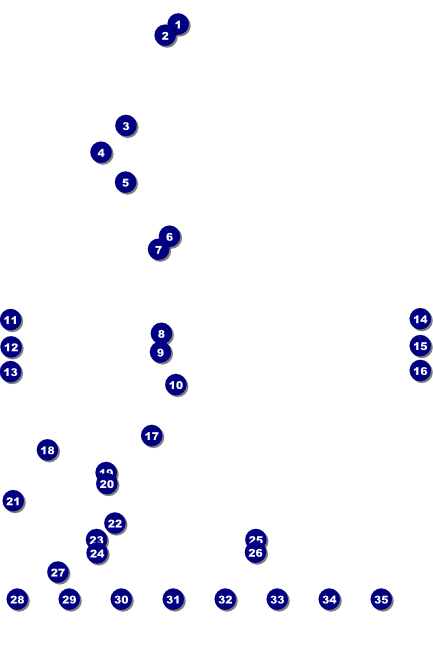Football Lights Logo Poster Front Field Markers