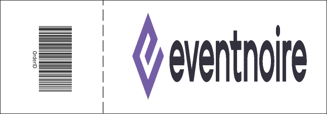 California Raffle Ticket (Gray and Blue) Product Back