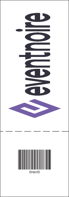 Green Gift Raffle Ticket Product Back