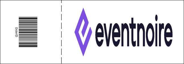 MMA Main Event Blue Raffle Ticket Product Back