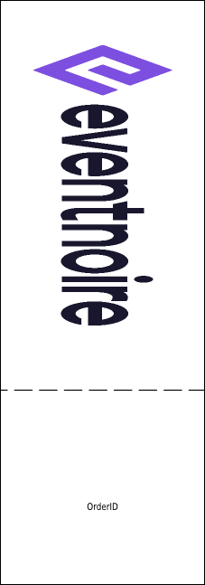 Galaxy Hip Hop Raffle Ticket Product Back