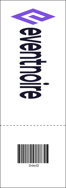 Claus-A-Palooza Raffle Ticket Product Back