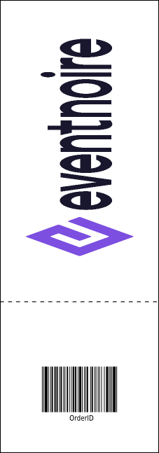 Disco Dance Festival Raffle Ticket Product Back