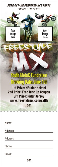 Freestyle MX Raffle Ticket