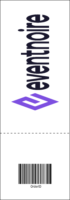 Earth Day Organic Raffle Ticket Product Back