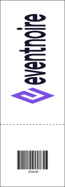 St. Patrick's Day Plaid Raffle Ticket Product Back