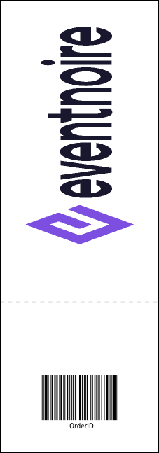 Casino Dealer Raffle Ticket Product Back