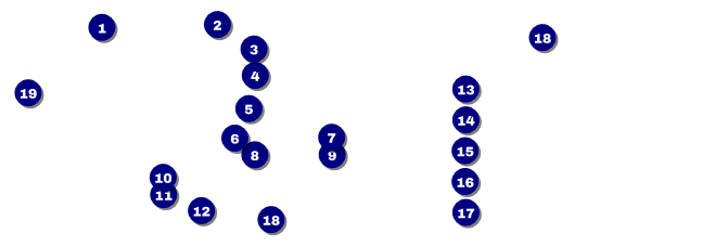 Class Reunion Mascot Purple Raffle Ticket Front Field Markers
