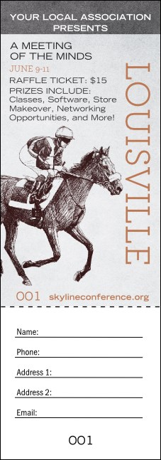 Louisville Raffle Ticket