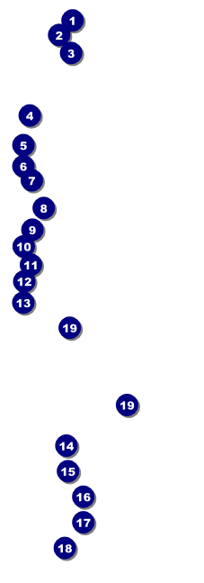 Little Rock Raffle Ticket Front Field Markers