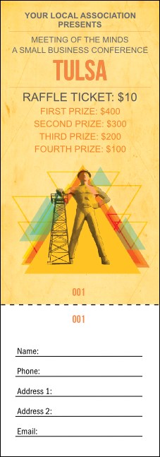 Tulsa Raffle Ticket