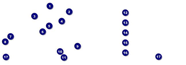New York Red and Orange Raffle Ticket 001 Front Field Markers