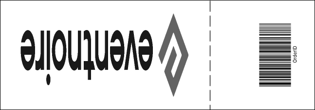 San Francisco Raffle Ticket (Black & White) Product Back