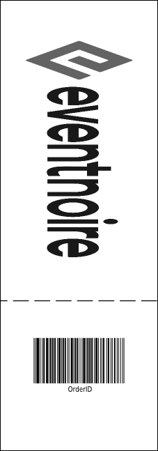 B&W Logo Raffle Ticket 002 Product Back