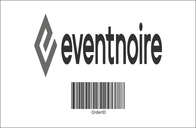 Black Tie Gala Drink Ticket Product Back