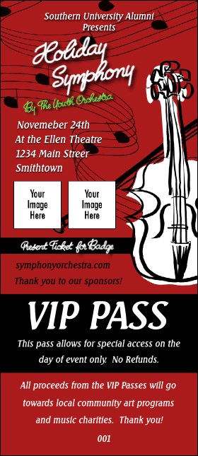String Symphony VIP Pass Product Front