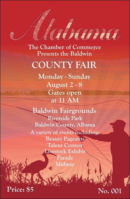 Alabama Drink Ticket