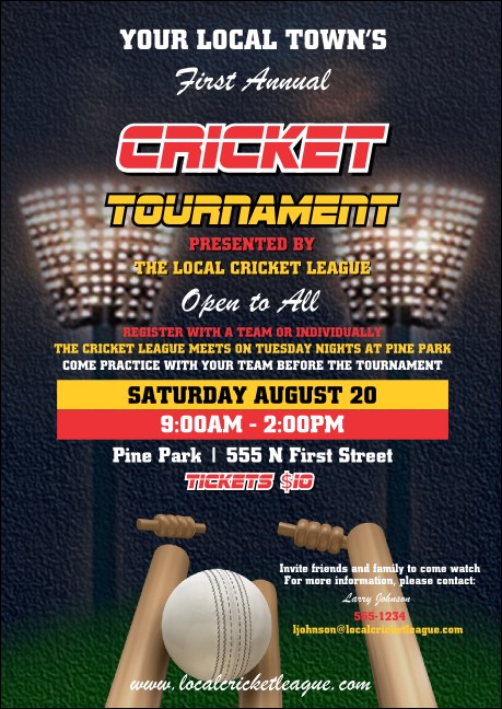 Cricket 2 Postcard Product Front