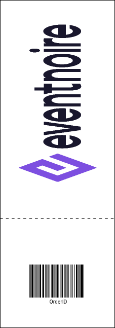 Soccer Stadium Raffle Ticket Product Back