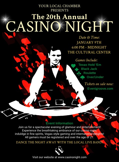 Casino Dealer Invitation
