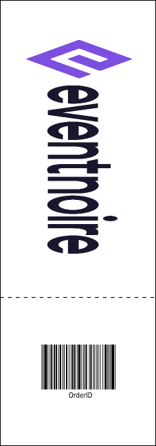 Equestrian Event Ticket Product Back