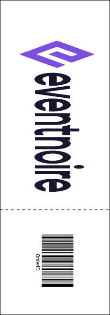 Indian Music Raffle Ticket Product Back