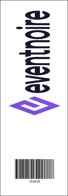 Spiritual Music Event Ticket Product Back