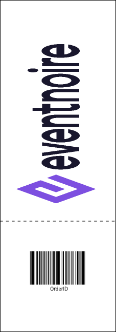 Cityscape Raffle Ticket Product Back