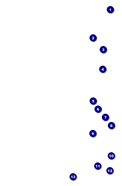 Classic Brown Pinstripe Drink Ticket Front Field Markers