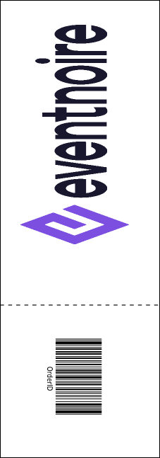 Spiritual Music Raffle Ticket Product Back