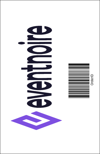 Classical Music Drink Ticket Product Back