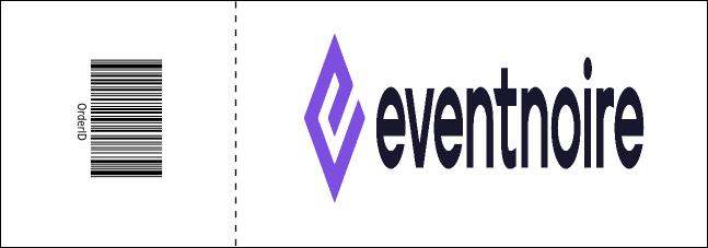 Children's Music Event Ticket Product Back