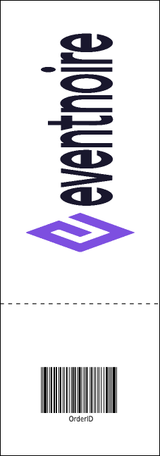 All Purpose Hex Raffle Ticket Product Back