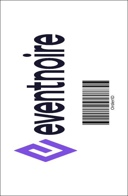 Autism Awareness Drink Ticket Product Back