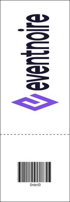 Retro Candy Raffle Ticket Product Back