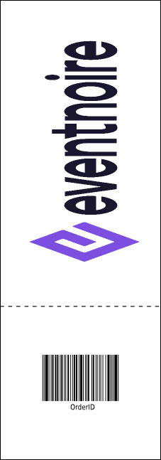 Tie Dye Raffle Ticket Product Back